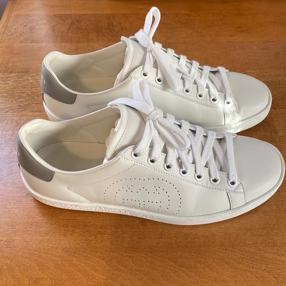 Gucci Ace Perforated Logo Sneaker